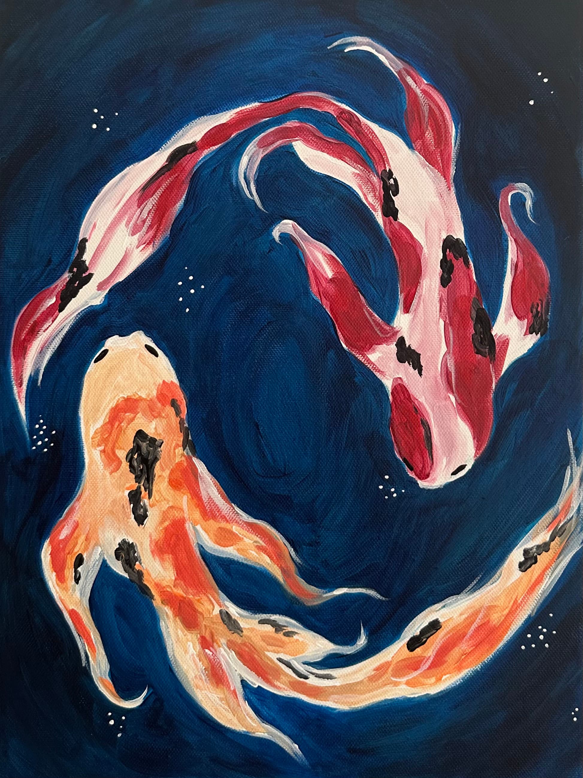 Harmony in Motion, painting by Zuhal Didem Aytaç